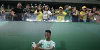 Astro do Real Madrid está com a Seleção Brasileira –  Foto: Vitor Silva/CBF / Jogada10