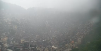 A Rocinha registrou mais de 160 mm de chuva em 24h  Foto: Reprodução/Twitter/COR 