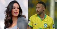 Essa foi a reação de Bruna Biancardi após dar a luz para Mavie e descobrir que Neymar foi para festinha com mulheres.  Foto: Reprodução, Instagram/Getty images / Purepeople