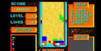 Tetris rodando no Amiga, de 1988.  Foto:  YouTube/hirudov2d  / Minha Série