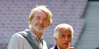 Jim Ratcliffe (à esquerda) também é dono do Nice, da França.   Foto: Reprodução/Estadão