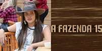 'A Fazenda': Jaquelline se assusta com vaca -  Foto: Reprodução/ Instagram / Famosos e Celebridades