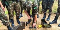 Exército realiza treinamentos contínuos para manuseio do armamento pela tropa  Foto: Exército Brasileiro/Divulgação