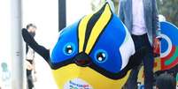 Fiu é o mascote dos Jogos Pan-Americanos de Santiago.  Foto: Arte/Estadão / Estadão