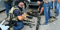 Polícia Civil do RJ recupera armas furtadas no Arsenal de Guerra do Exército em SP  Foto: Divulgação