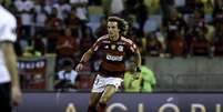 David Luiz substituiu Léo Pereira, que estava suspenso pelo terceiro cartão amarelo  – Gilvan de Souza / CRF  Foto: Gilvan de Souza / Flamengo