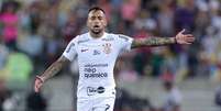  Foto: Maycon teve grande atuação no Maracanã, com duas assistências ( Rodrigo Coca/Corinthians) / Gazeta Esportiva