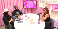 Luciana Gimenez em uma entrevista no 'Poc Cast'.  Foto: Foto: reprodução youtube @poccast