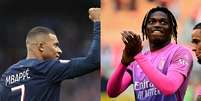 Mbapp&eacute; e Rafael Le&atilde;o s&atilde;o os principais nomes de PSG e Milan, respectivamente &ndash; Fotos: Franck Fife/AFP via Getty Images e Piero Cruciatti/AFP via Getty Images  Foto: Jogada10