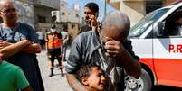 Crianças são cerca de 40% de todos os mortos na Faixa de Gaza, mais de 6,5 mil, segundo autoridades palestinas  Foto: Reuters / BBC News Brasil