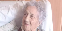 Maria Branyas, 116, sobreviveu à guerra, covid-19 e terremoto  Foto: Reprodução/ The Mirror