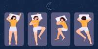 Existe uma posição certa para dormir? Veja qual a melhor para a coluna -  Foto: Shutterstock / Saúde em Dia