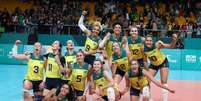 Brasil ficou com a prata no vôlei feminino no Pan 2023  Foto: Esporte News Mundo