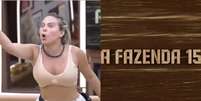 A Fazenda 15: Kally surta e toma atitude agressiva contra Lucas -  Foto: Reprodução/ Playpluss / Famosos e Celebridades