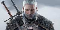 Geralt também pode ser visto na série The Witcher.  Foto:  YouTube/Reprodução  / Voxel