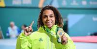 Samanta Soares conquista o ouro no Pan-Americano de Santiago 2023  Foto: Anderson Neves/CBJ / Esporte News Mundo