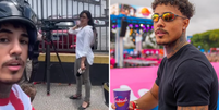 MC Livinho tenta aparecer em 'entrevista' e é ignorado pela Globo; veja vídeo  Foto: Reprodução/Instagram