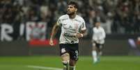 Yuri Alberto comemorando em Athletico x Corinthians na Neo-Química -   Foto: Ricardo Moreira/Getty Images / Esporte News Mundo