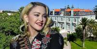 Madonna voltou ao suntuoso Pestana Palace, onde morou em 2017: luxo para poucos  Foto: Reprodução