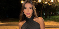 Luana Andrade tinha 29 anos e trabalhava como assistente de palco do "Domingo Legal"  Foto: Reprodução/ Instagram @luandradel