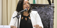 Deputada estadual Renata Souza, do PSOL do Rio de Janeiro, denuncia ataque racista nas redes sociais  Foto: Rafael Wallace/Alerj