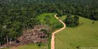 Área desmatada na Amazônia  Foto: DW / Deutsche Welle