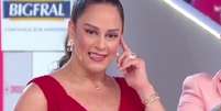 Silvia Abravanel, filha de Silvio Santos, no 'Teleton 2023'. Reprodu&ccedil;&atilde;o/ SBT  Foto: M&aacute;rcia Piovesan