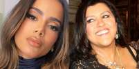 Anitta e Regina Cas&eacute; passaram por uma saia-justa ap&oacute;s um coment&aacute;rio da veterana.  Foto: Reprodu&ccedil;&atilde;o, Instagram / Agnews / Purepeople