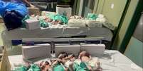 Bebês prematuros lutam para sobreviver em condições precárias no hospital de Al Shifa  Foto: Reuters