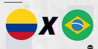 Colômbia x Brasil: escalações, desfalques, retrospecto, onde assistir, arbitragem e palpites   Foto: Arte Esporte News Mundo / Esporte News Mundo