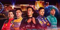 Os pilotos terão muito trabalho neste fim de semana em Las Vegas  Foto: F1 Las Vegas / X