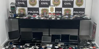 Polícia Civil faz operação no centro de SP e apreende mais de 800 celulares e eletrônicos roubados  Foto: Reprodução/TV Globo