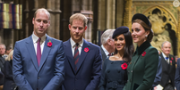 Guerra na Família Real: atitude polêmica de William e Kate dificulta reaproximação de Harry e Meghan. As informações a seguir são do tabloide americano OK! Magazine.  Foto: Getty Images / Purepeople