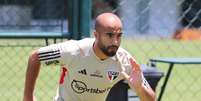S&atilde;o Paulo decidiu preservar Lucas no duelo contra o Fluminense &ndash;  Foto: Divulga&ccedil;&atilde;o/S&atilde;o Paulo / Jogada10