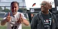Augusto Melo (esquerda), da chapa opositora, e André Negão (direita), da chapa da situação, disputam o cargo de presidente do Corinthians - Reprodução Instagram Foto: Jogada10