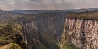 Trilha do Cotovelo, no Cânion Itaimbezinho Foto: Renato Machado/Divulgação / Viagem em Pauta
