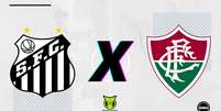 Santos x Fluminense/ Divulgação: Esporte News Mundo Foto: Esporte News Mundo
