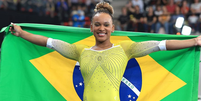 Rebeca Andrade foi a primeira ginasta do Brasil a conquistar um ouro em Olimpíadas  Foto: Divulgação/COB