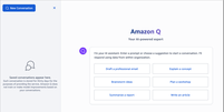 O Amazon Q é como qualquer outro chatbot com inteligência artificial, mas com uso focado em empresas.  Foto:  Amazon  / Tecmundo