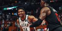 Bucks vence o Heat e garante a o primeiro lugar do grupo no In-Season Tournament Foto: Reproducao Milwakee Bucks / Esporte News Mundo