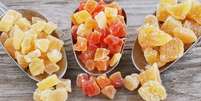 Veja se dá para comer frutas cristalizadas sem fugir da dieta - Shutterstock  Foto: Alto Astral