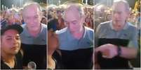 Ciro Gomes dá tapa em homem durante festa em Fortaleza após ser chamado de bandido  Foto: Reprodução / Perfil Brasil