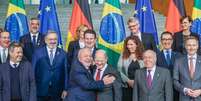Lula se reuniu com chanceler alemão Olaf Scholz e assinou cerca de 20 acordos  Foto: Ricardo Stuckert/PR / BBC News Brasil