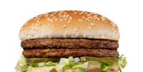 Big Mac Duplo  Foto: Divulgação McDonald's