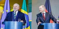 O presidente Lula se encontra com o chanceler federal da Alemanha, Olaf Scholz  Foto: Ricardo Stuckert/PR / Perfil Brasil