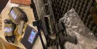 A Operação DAKOVO visa combater o tráfico internacional de armas  Foto: Divulgação/Polícia Federal