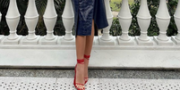 Sapatos em alta: pés de Marina Ruy Barbosa   Foto: Instagram/Reprodução / Elas no Tapete Vermelho