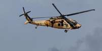 Helicóptero israelense em Gaza 
 6/12/2023   REUTERS/Athit Perawongmetha  Foto: Reuters