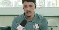  Foto: Cesar Greco/Palmeiras - Legenda: Não precisa ter raiva! Piquerez é dono da lateral esquerda / Jogada10