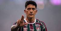  Foto: Lucas Merçon/Fluminense - Legenda: Atacante do Fluminense projeta título do Mundial / Jogada10